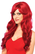 Load image into Gallery viewer, Red wavy wig