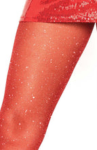 Load image into Gallery viewer, Red pantyhose with glitter