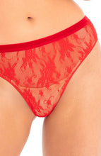 Load image into Gallery viewer, Red lingerie set - A Love Story