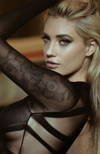 Load image into Gallery viewer, Black bodysuit &amp; thigh highs - Summer Soderstrom
