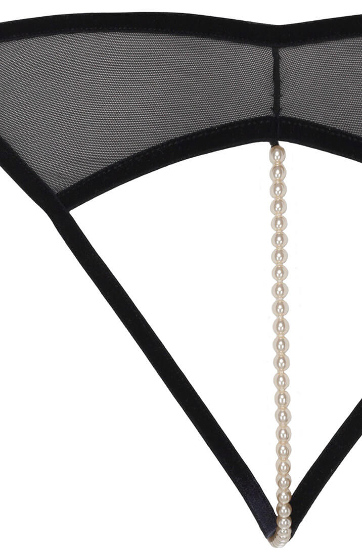 Thong with pearl string - Kyoto G-String