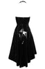 Black lace-up vinyl dress - High Maintenance