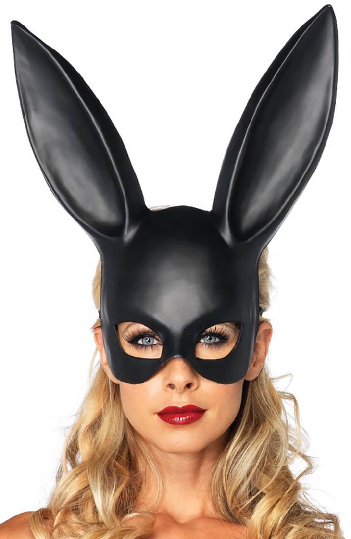 Black rabbit maske