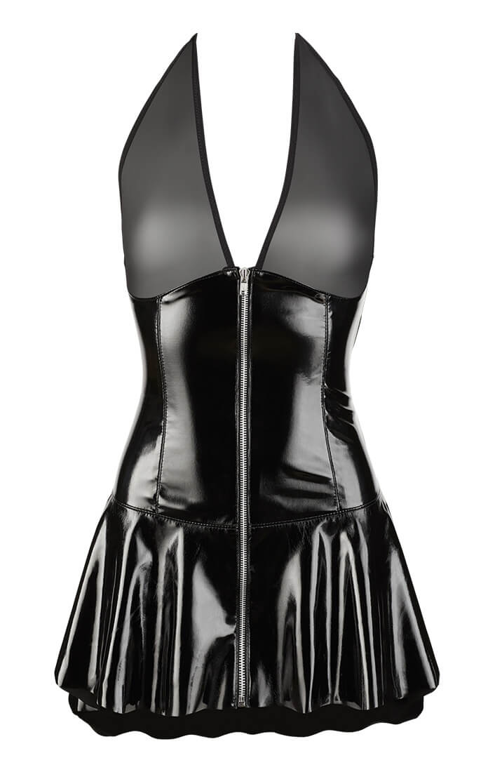 Black vinyl doll dress - Don't Think Twice