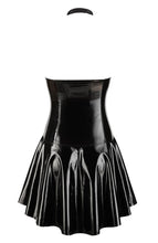 Load image into Gallery viewer, Black vinyl doll dress - Don&#39;t Think Twice