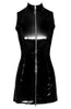 Black vinyl dress - Handle It Quietly
