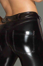 Load image into Gallery viewer, Black PVC leggings - REBEL