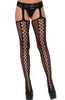 Crotchless pantyhose with cut-out