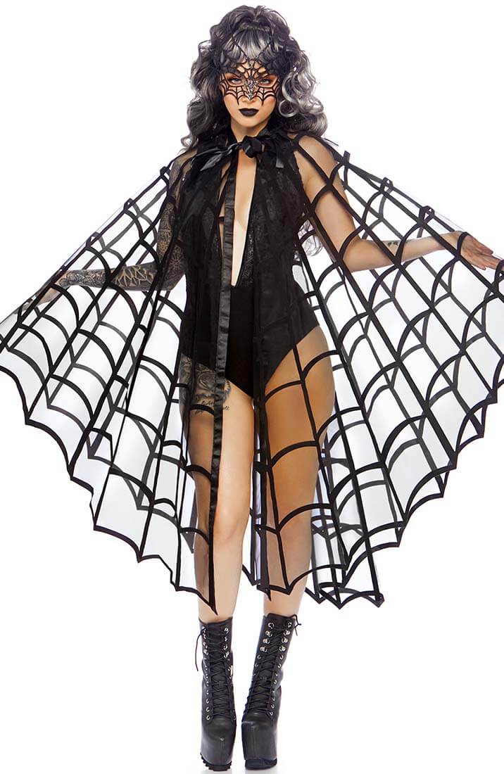 Spiderweb cape