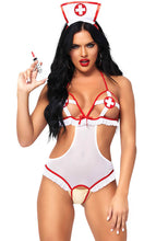 Load image into Gallery viewer, Nurse lingerie costume - Feisty Fever