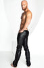 Wet look pants with studs - Damn Right