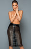 Lacercut wet look pencil skirt - I Have Style