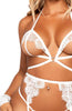 White open cup lingerie set - On Point